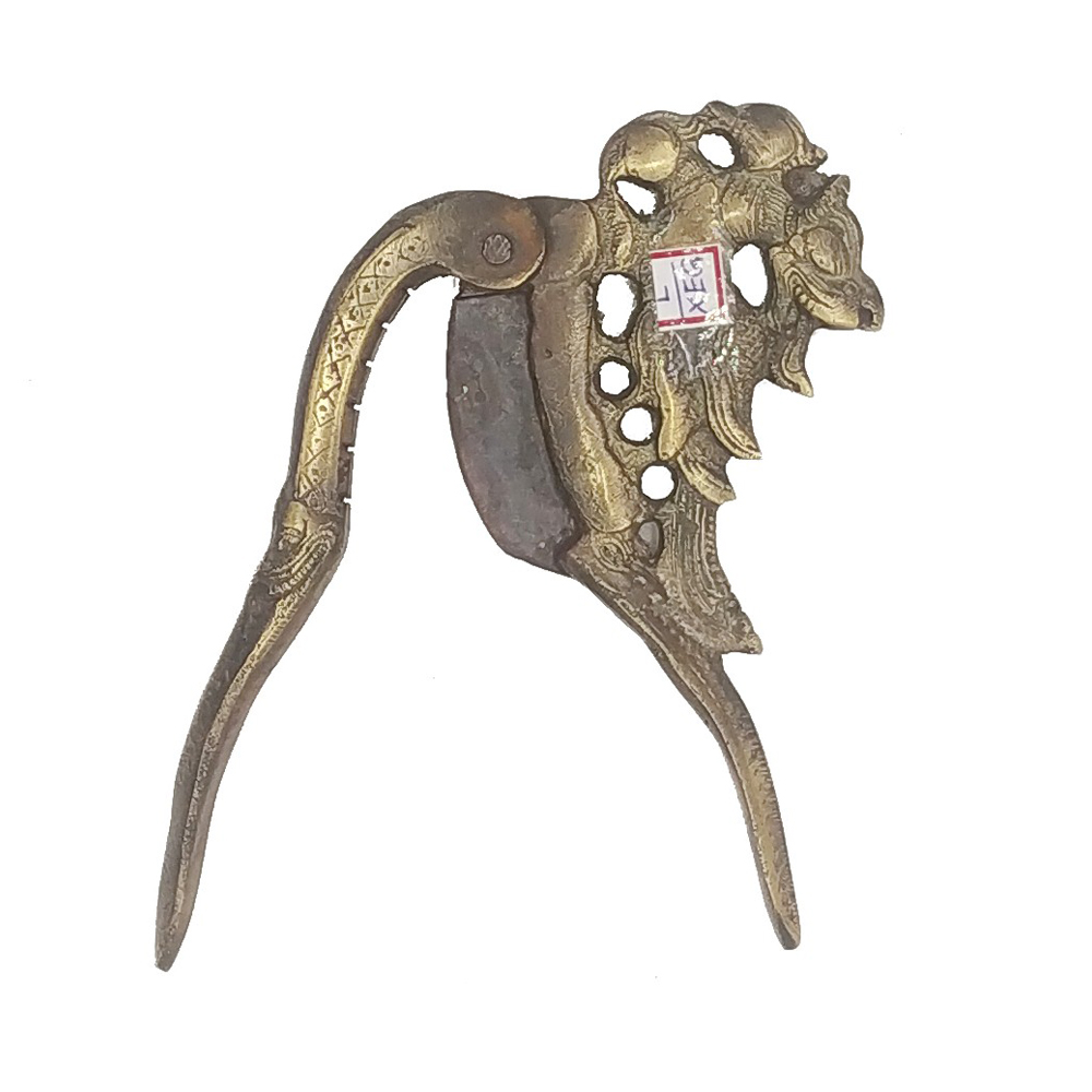 Brass Betel Nut Cutter Beautiful Dragon Shape