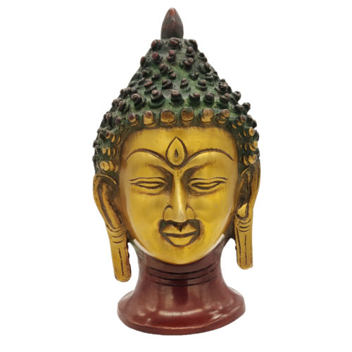 Brass Buddha Head Buddha Statue Home Decor