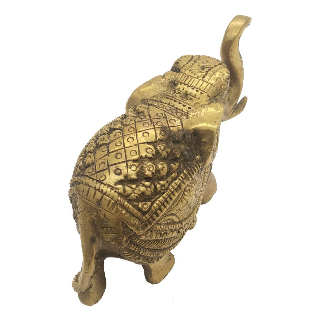 Brass Elephant statue India Home Decor