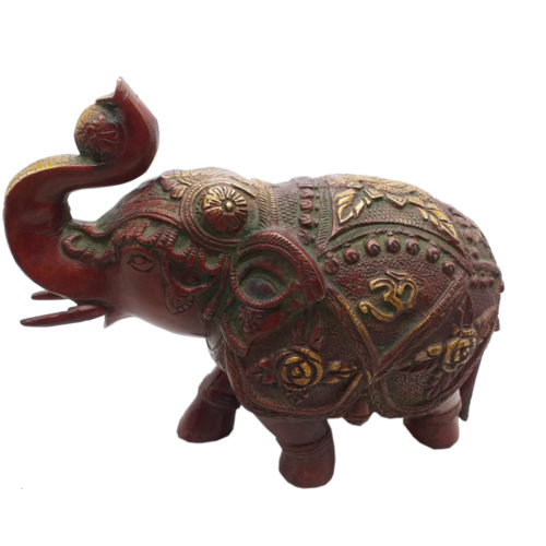 Brass Elephant statue India Home Decor