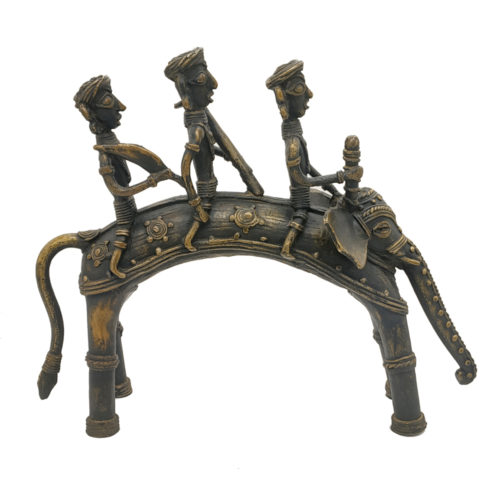 Brass Elephant statue India Home Decor