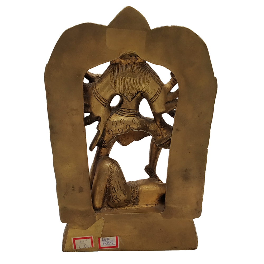 Brass Kaali Statue Hindu Goddess antique finished