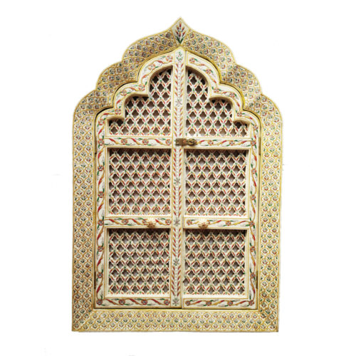 Bone Inlay Window cover Emboss Gold Foil Painting