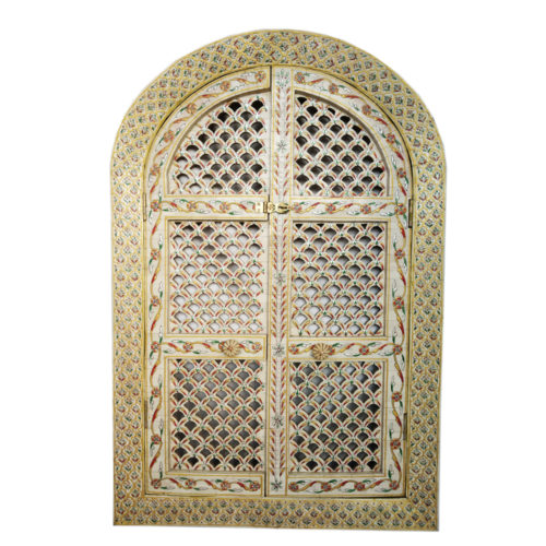 Bone Inlay Window cover Emboss Gold Foil Painting