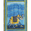 Painting Handmade Silk Febric Horse Elephant Camel Miniature Artwork Water color 11 X 3.5