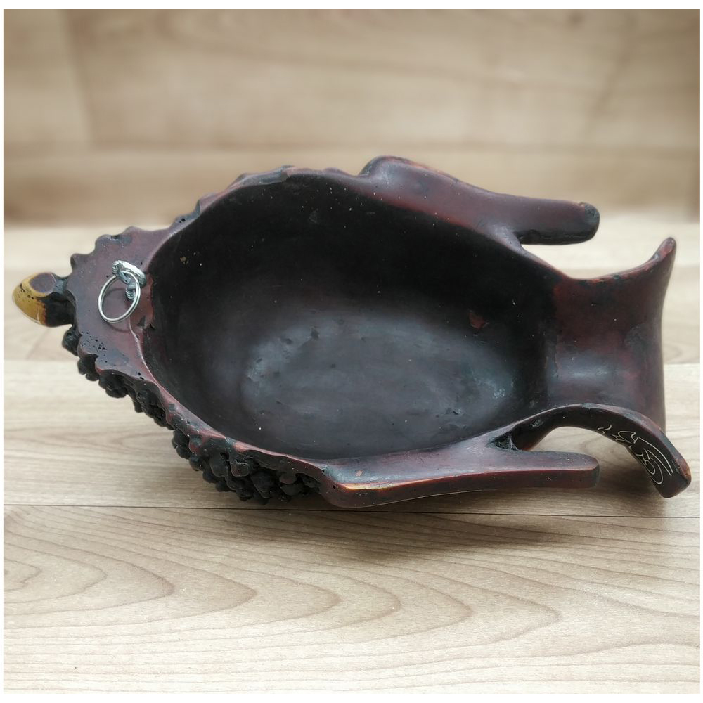 Buddha Mask Wall hanging Art Sculpture painting and carving mask Decor