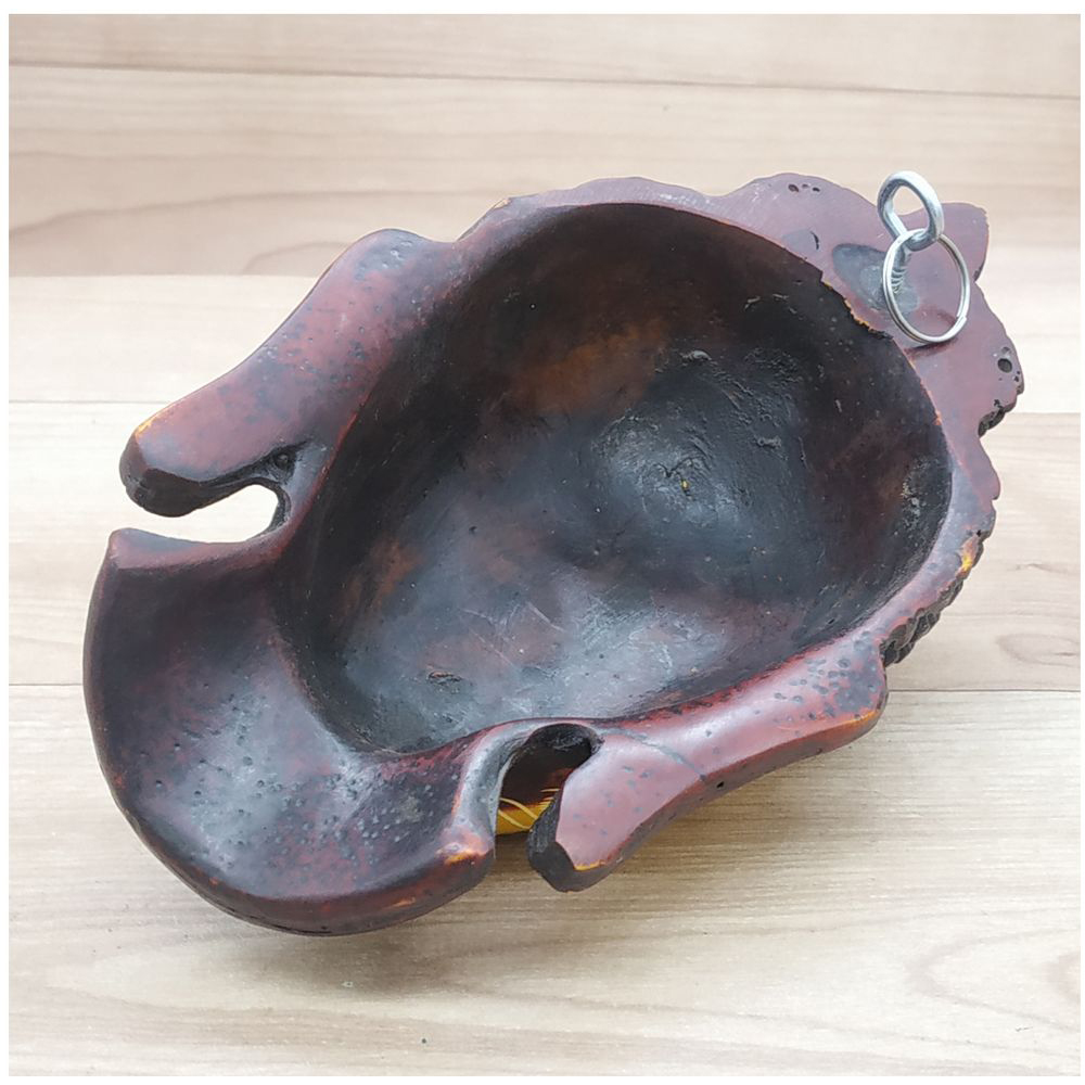 Buddha Mask Wall hanging Art Sculpture painting and carving  Statue